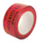 6 x 48mm x 50m Red Tegracheck OPEN VOID Security Tape
