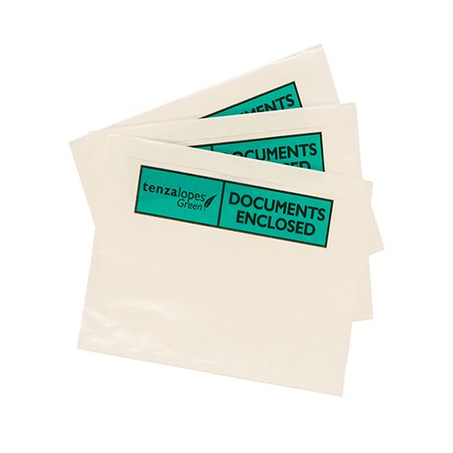 A4 100% Bio Document Enclosed Wallets Plain or Printed x 500
