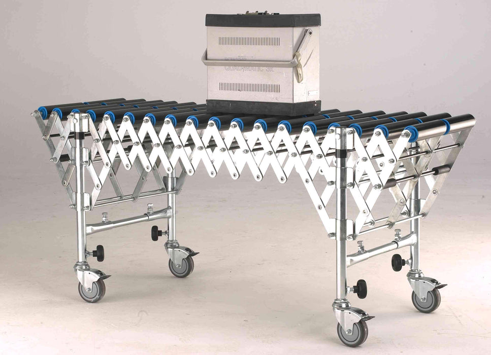 Heavy Duty Flexible PVC Roller Expandable Conveyor