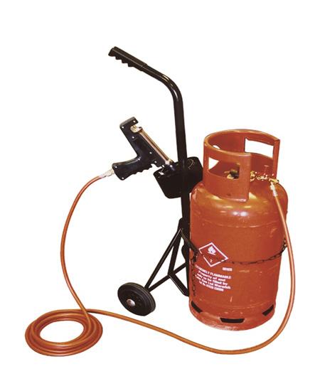 Propane Heat Shrink Gun Gas Bottle Trolley