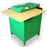 Cushionpack CP422S2-3PH Cardboard Box Shredding Machine