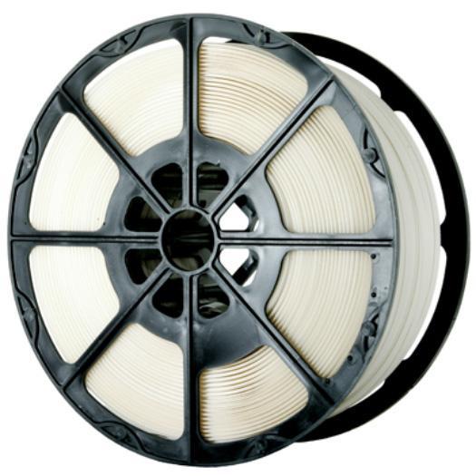1300m x 12mm White Polypropylene Pallet Strapping And Banding Tape 250Kg Breaking Strain